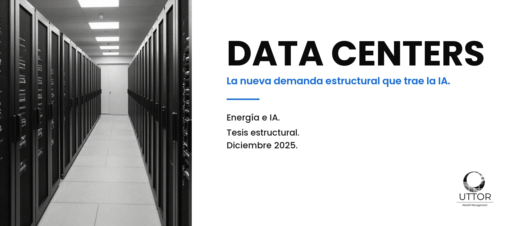 Análisis DATA CENTERS: la nueva demanda estructural que trae la IA